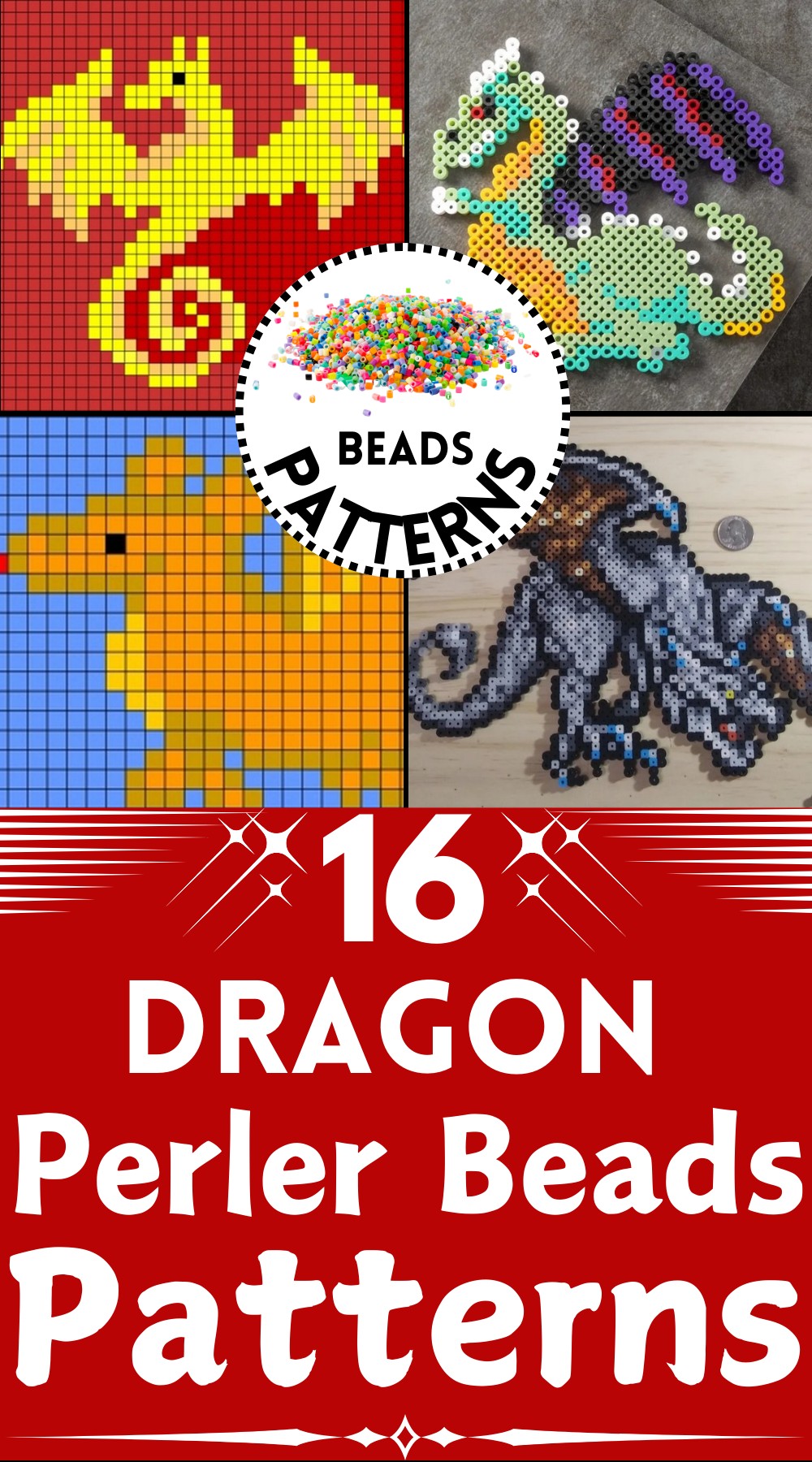 Dragon Perler Beads Patterns