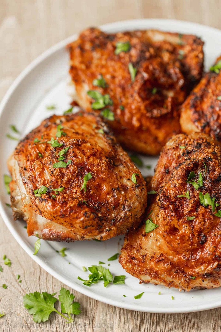 Air Fryer Chicken Thighs