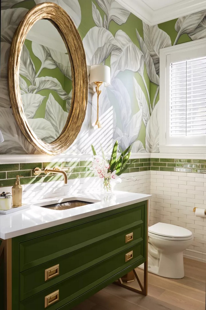Bring The Garden Inside The Bathroom