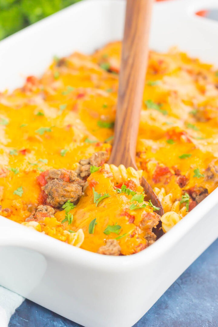 Cheeseburger Casserole