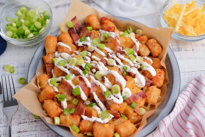 Cheesy Loaded Tater Tots