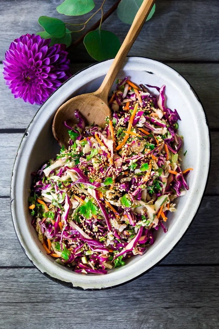 Easy Crunchy Asian Slaw