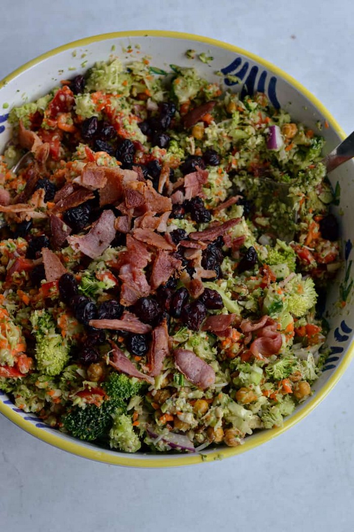 Honey Mustard Broccoli Crunch Salad