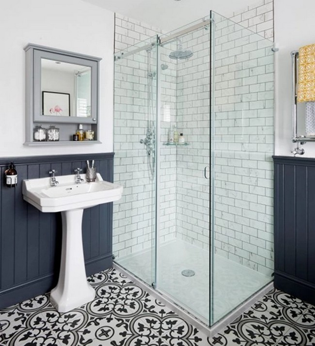 Traditional washroom Layouts