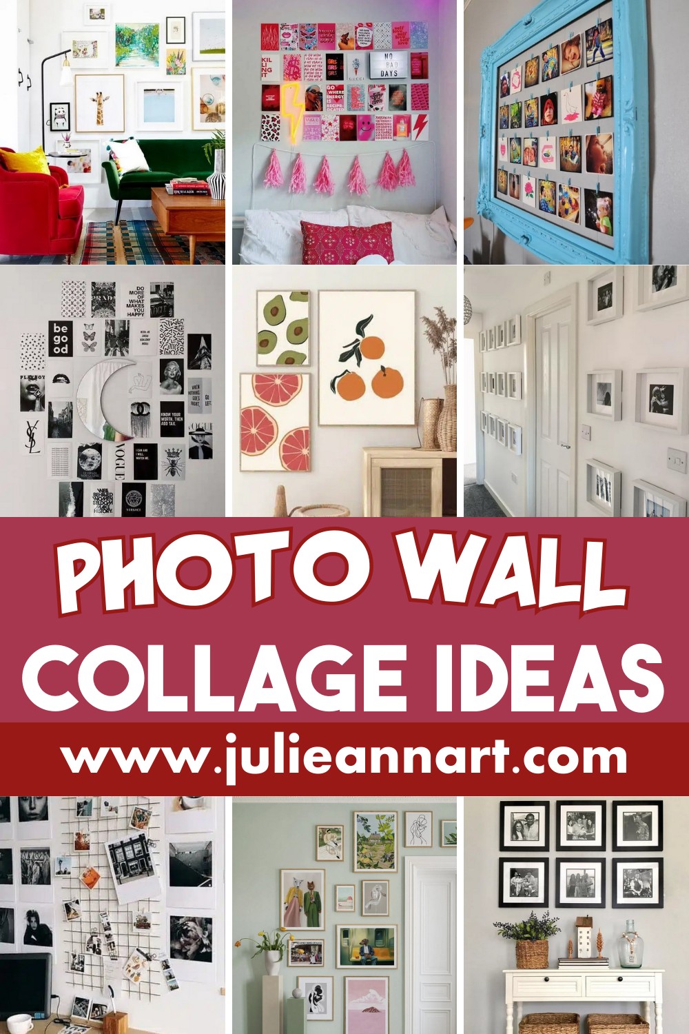 10 Photo Wall Collage Ideas To Inspire You For 2024 Julie Ann Art