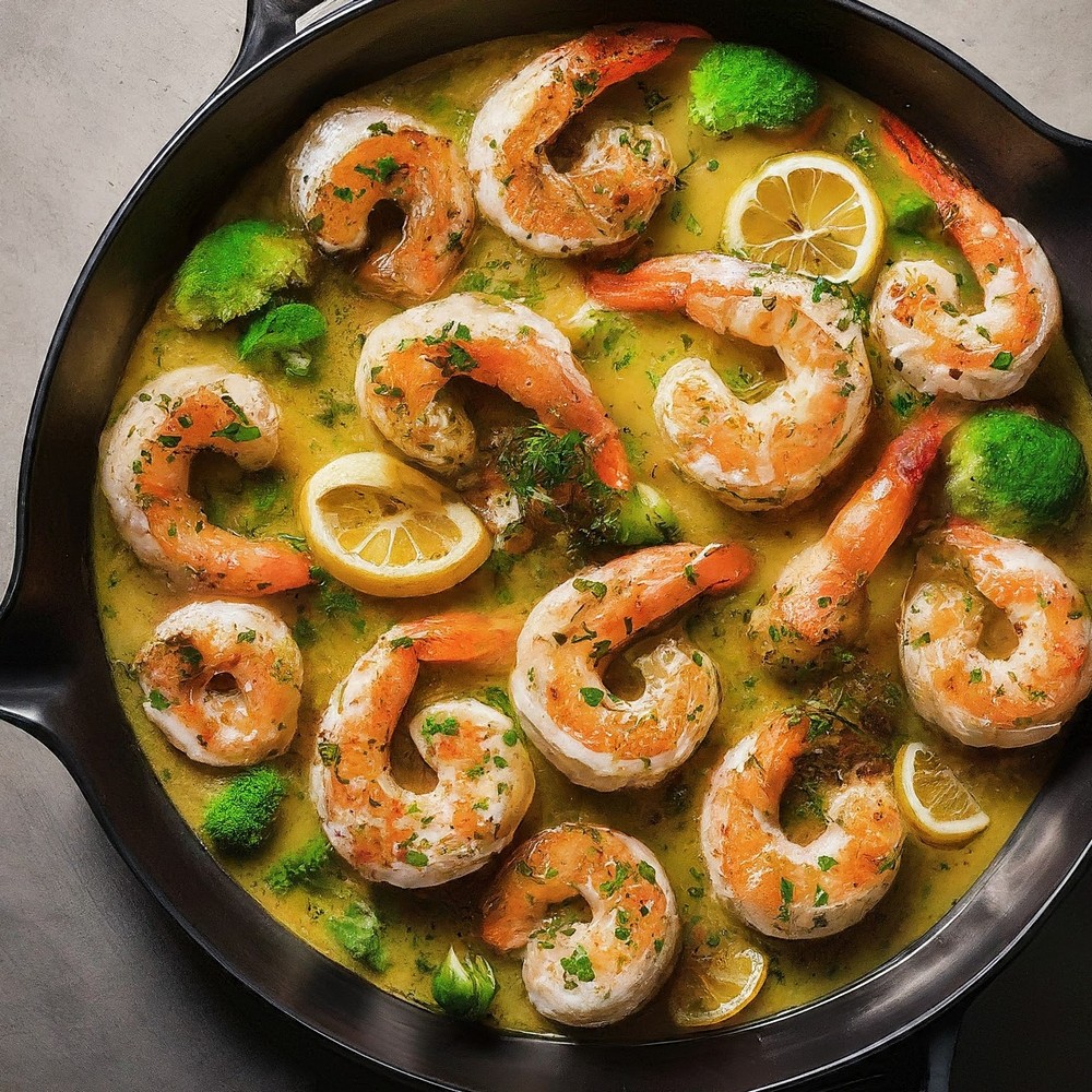 Easy Garlic Butter Shrimp Scampi Recipe - Julie Ann Art
