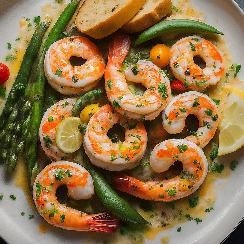 Easy Garlic Butter Shrimp Scampi Recipe - Julie Ann Art