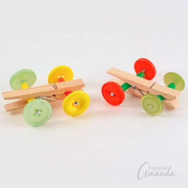 How To Make A Clothespin Car