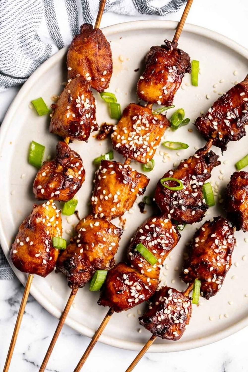 Korean Chicken Skewers