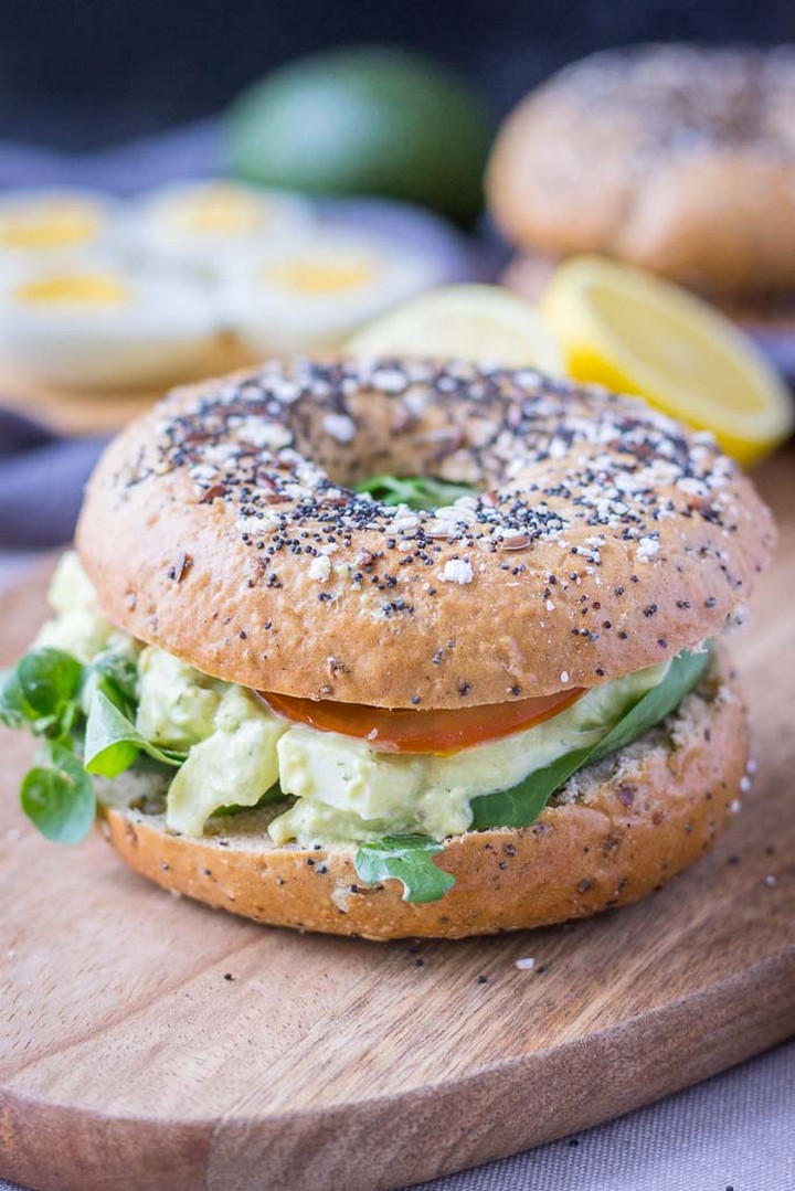 Avocado Egg Salad Sandwich