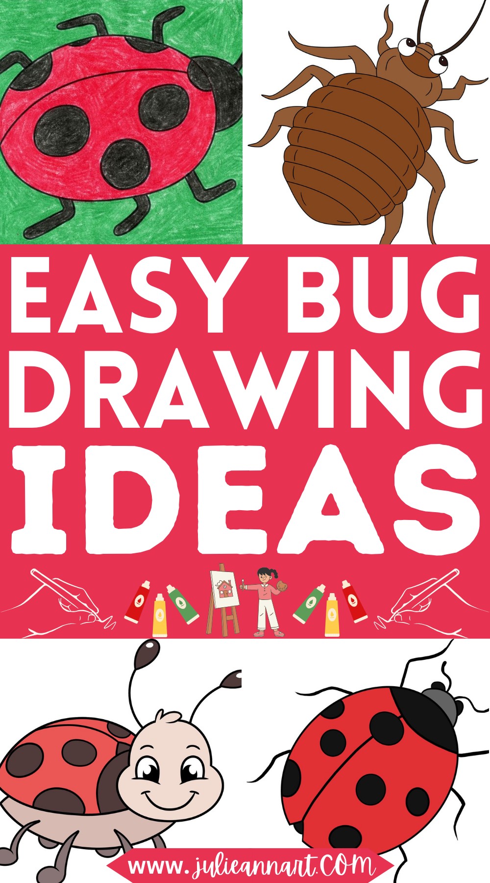 Easy Bug Drawing Ideas