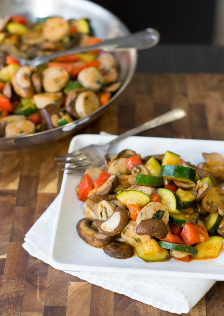 Easy Sausage And Vegetable Sauté