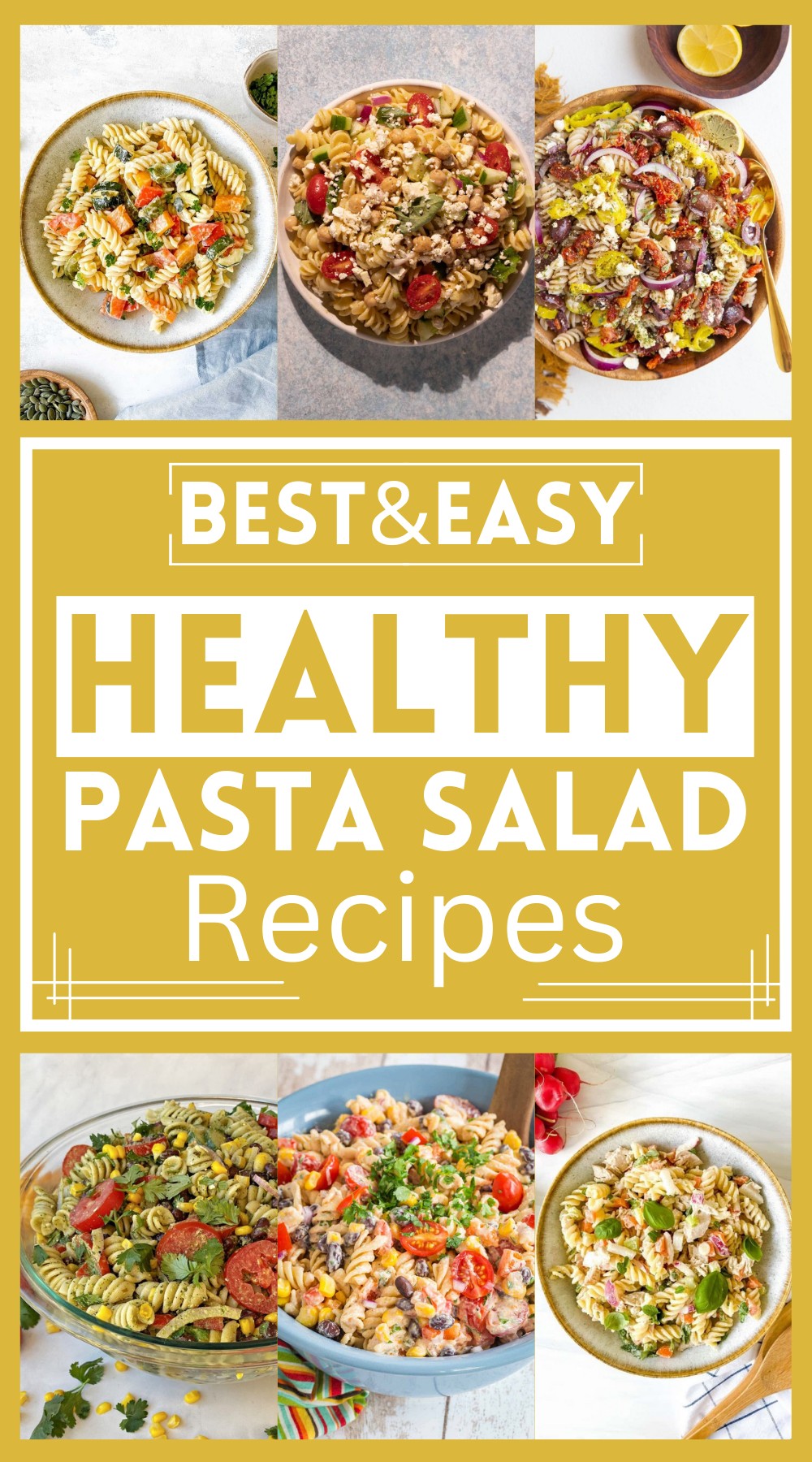 Healthy Pasta Salad Recipes For Less Calories