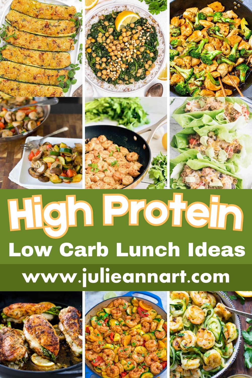 30 High Protein Low Carb Lunch Ideas Julie Ann Art — free download