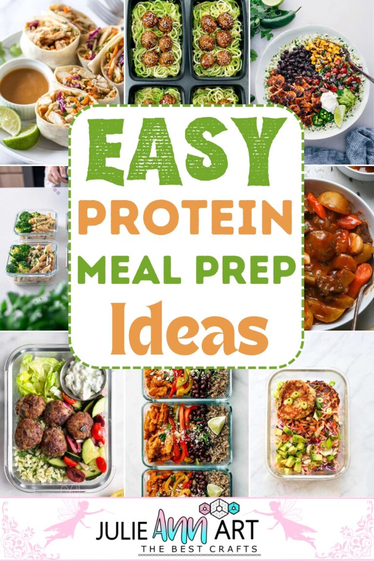 11 High Protein Meal Prep Ideas For Daily Routine - Julie Ann Art