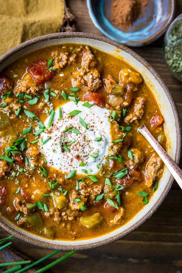 Instant Pot Paleo Pumpkin Chili