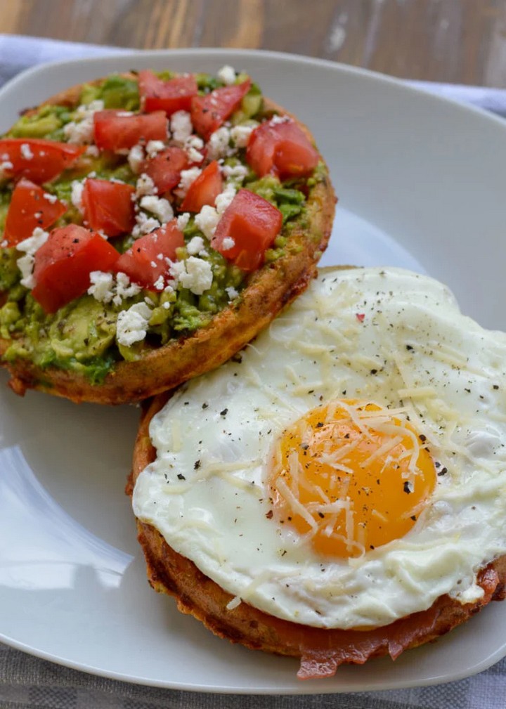 Keto Breakfast Chaffle Toast