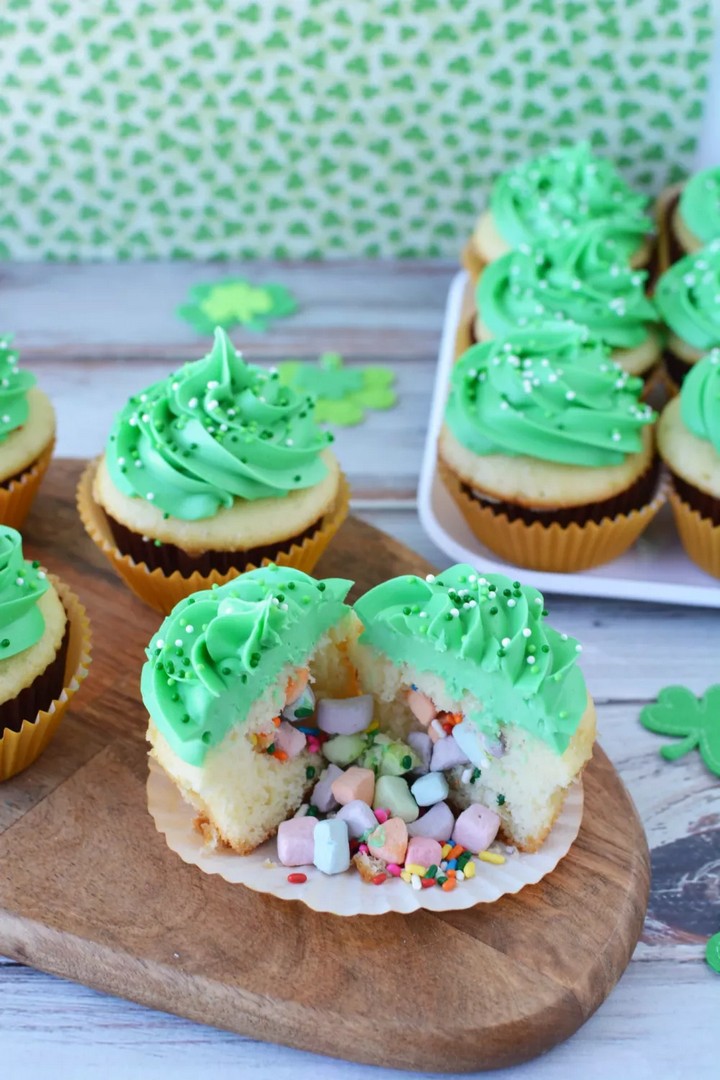 Magical Lucky Charms Cupcakes Recipe