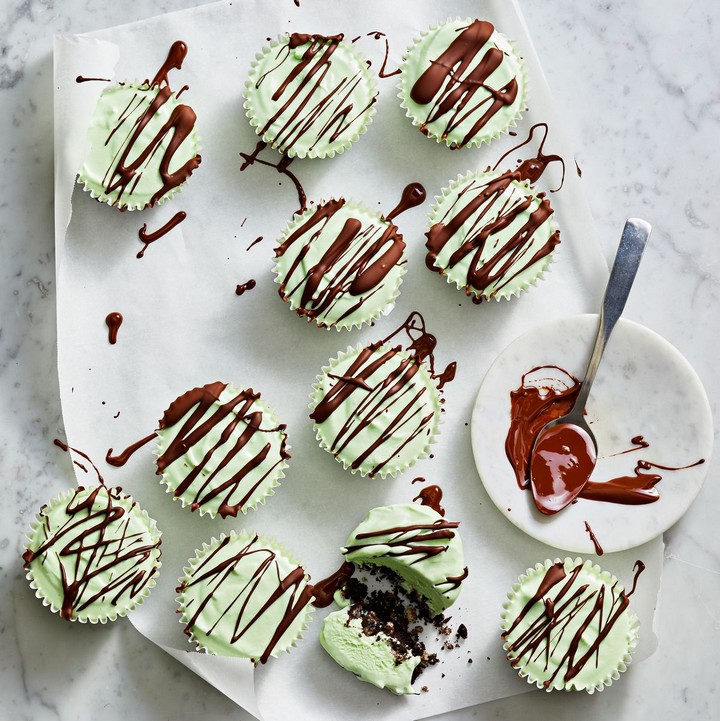 Mini Grasshopper Pies
