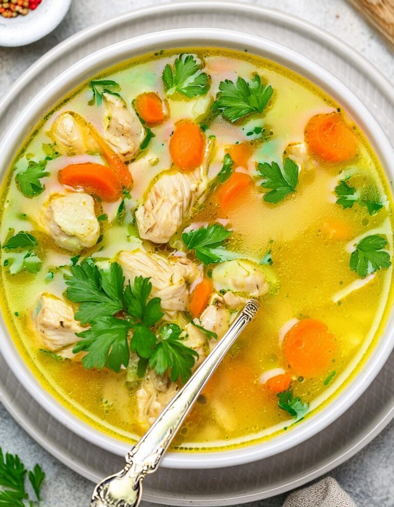 Anti Inflammatory Turmeric Chicken Soup 1