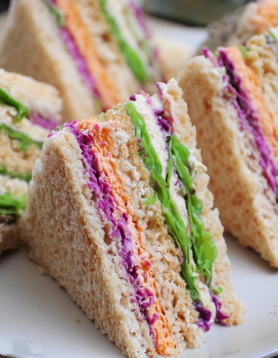 Easy Tea Party Sandwiches Recipe For Lunch Time Meal Julie Ann Art