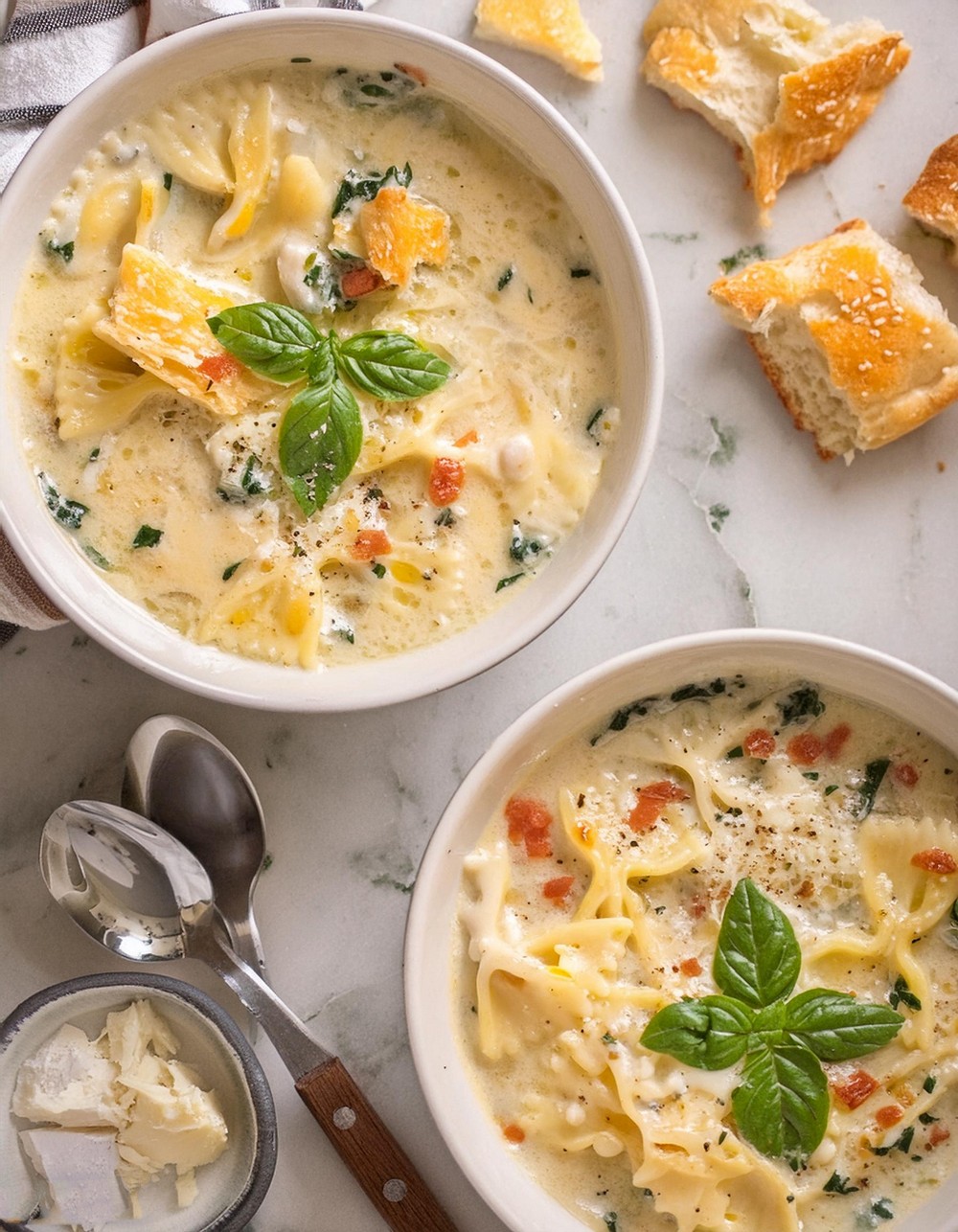 Best White Lasagna Soup