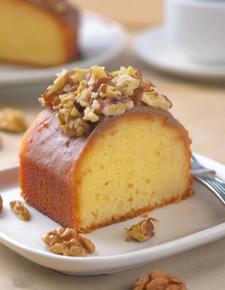 Moist And Delightful Pecan Upside Down Cake (Bundt Cake Recipe)