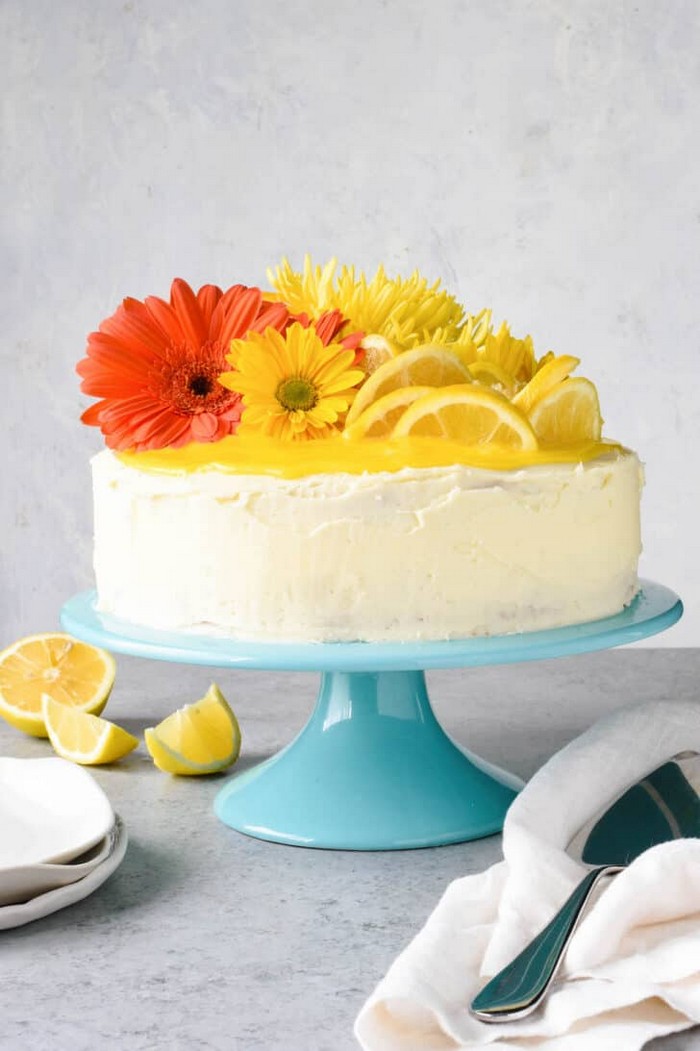 Lemon Curd Cake
