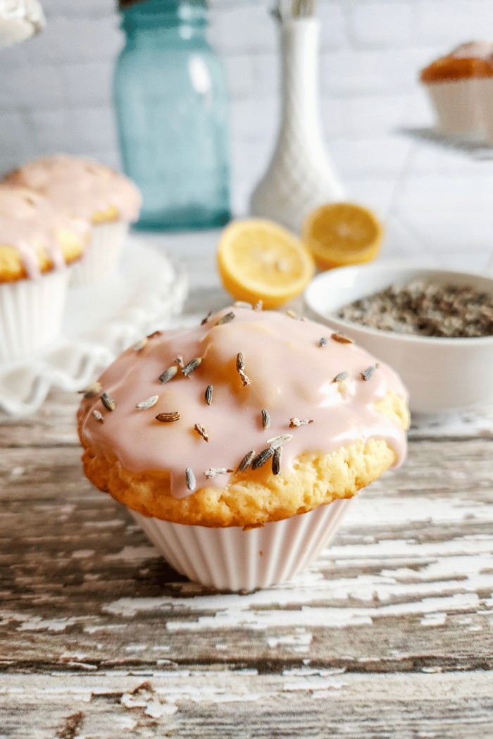 Lemon Lavender Muffins
