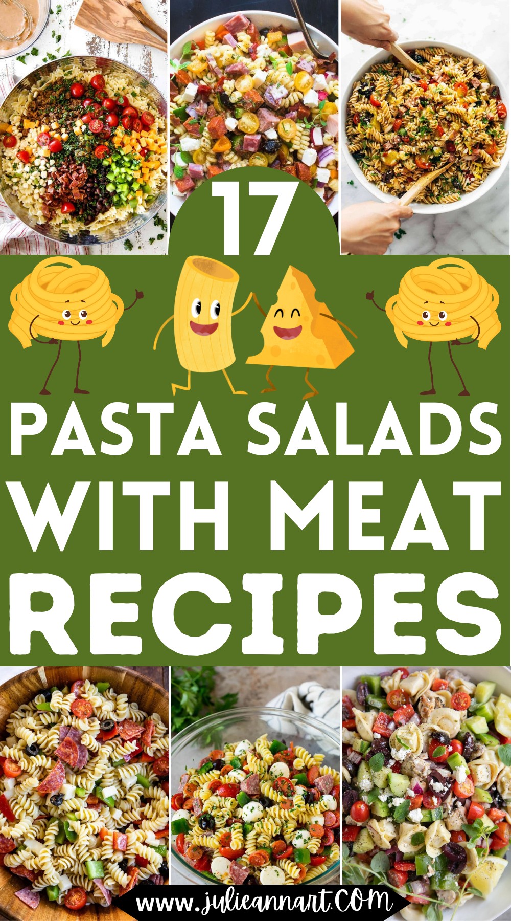 Unique Pasta Salads with Meat Recipes
