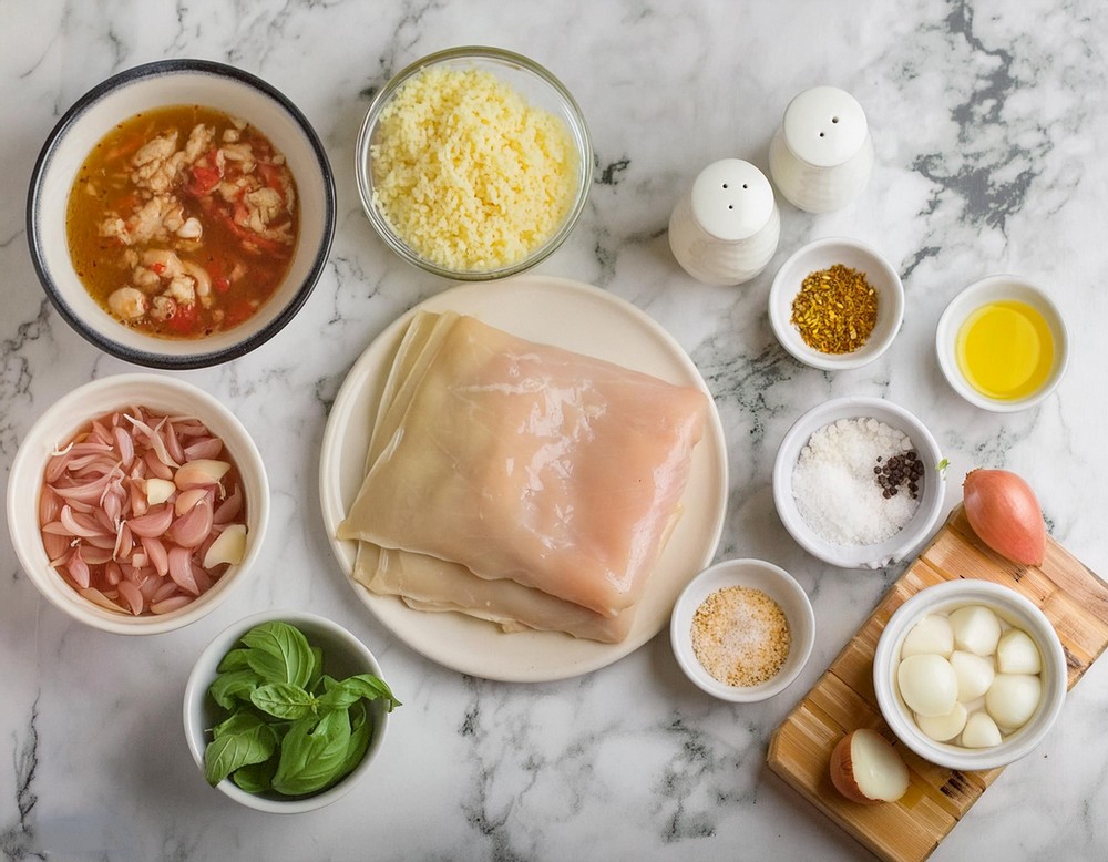 White Lasagna Soup Ingredients