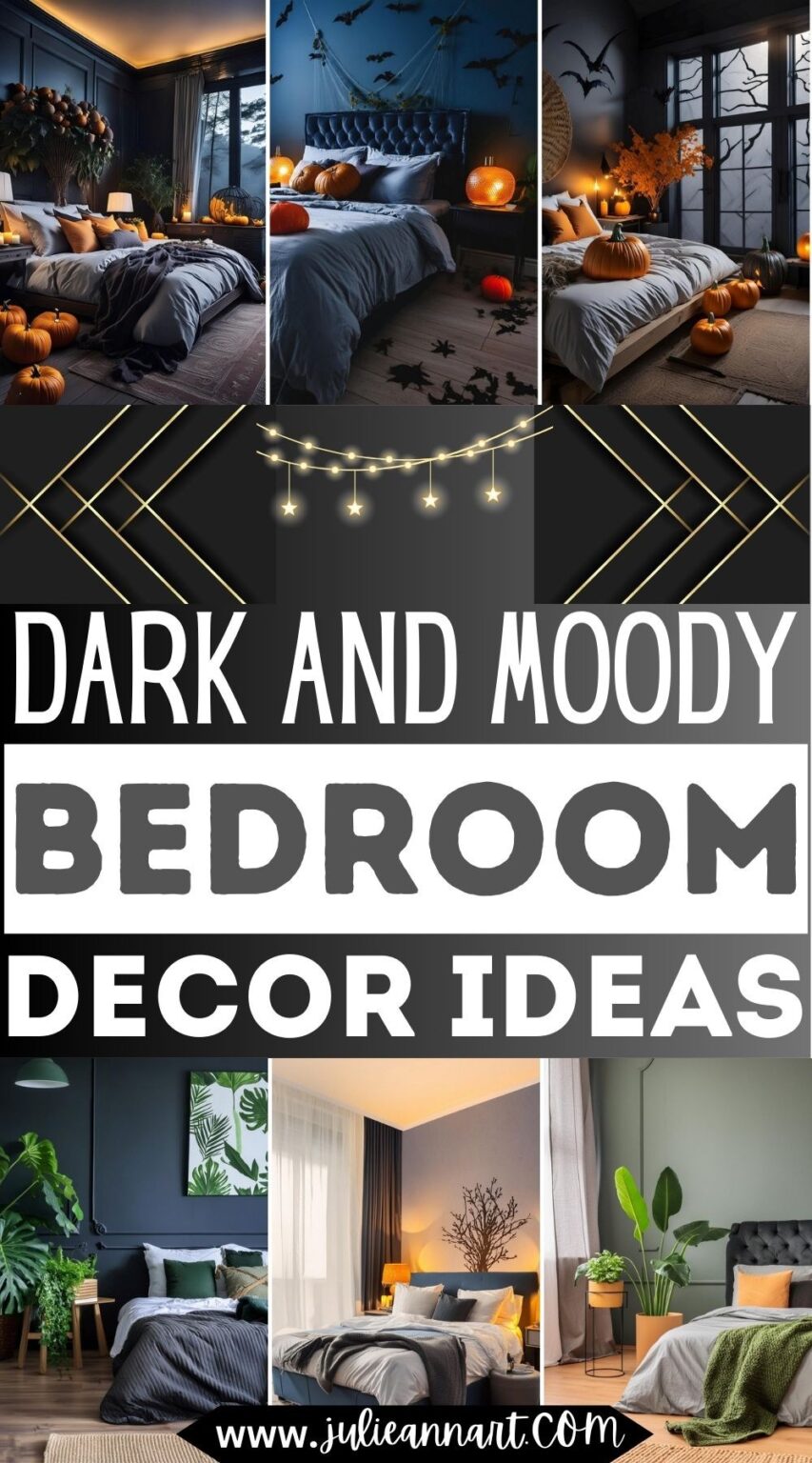 Best Dark And Moody Bedroom Decor Ideas For 2024 - Julie Ann Art