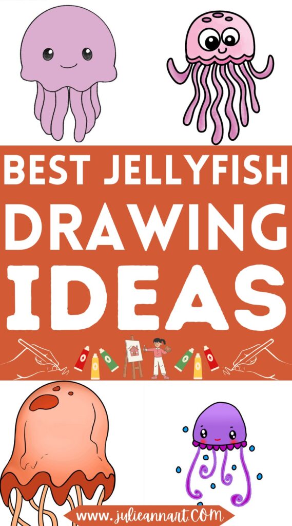 15 Jellyfish Drawing Ideas For Sea Lovers Julie Ann Art
