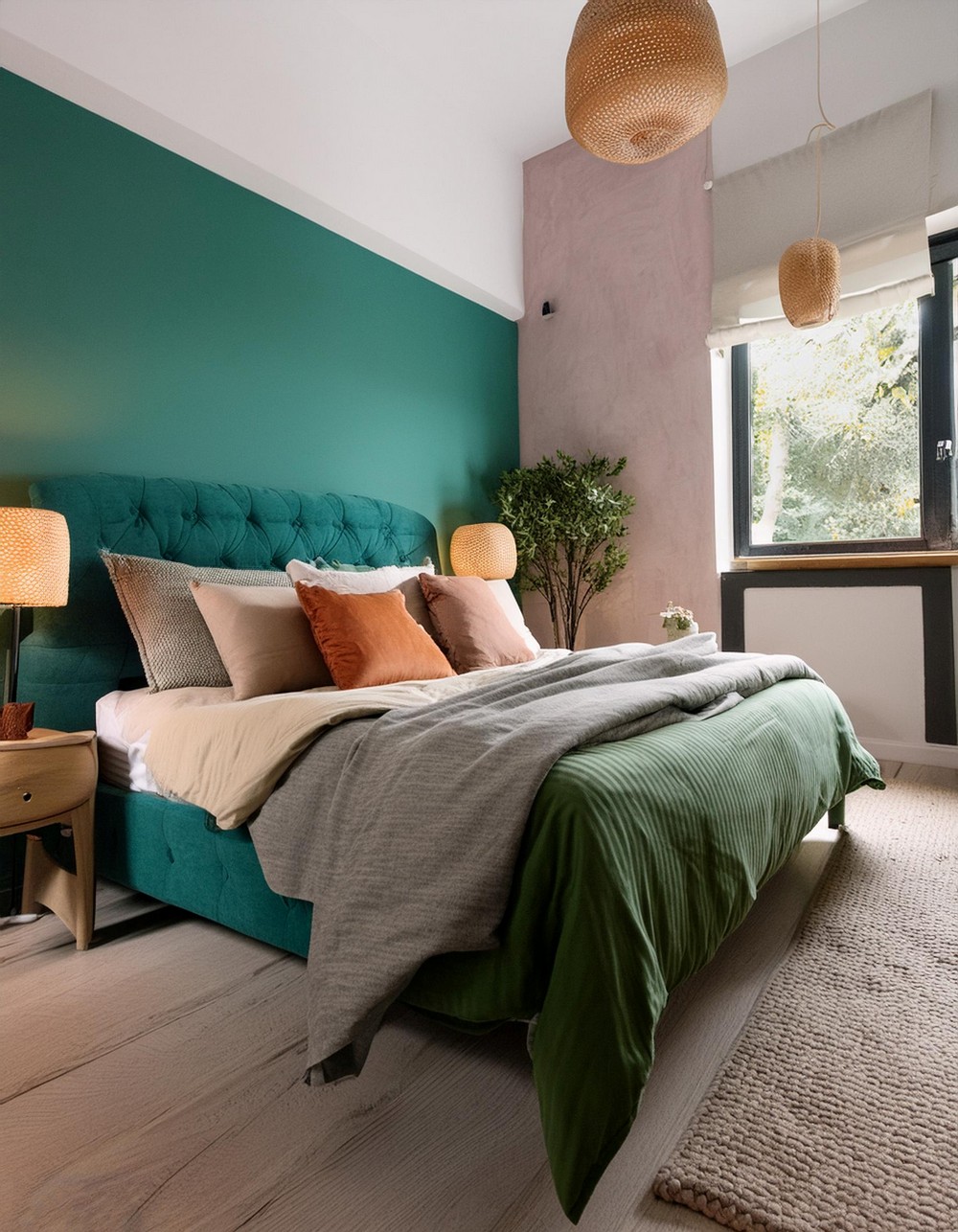 Bedroom Wall Colors By Accent Walls and Features