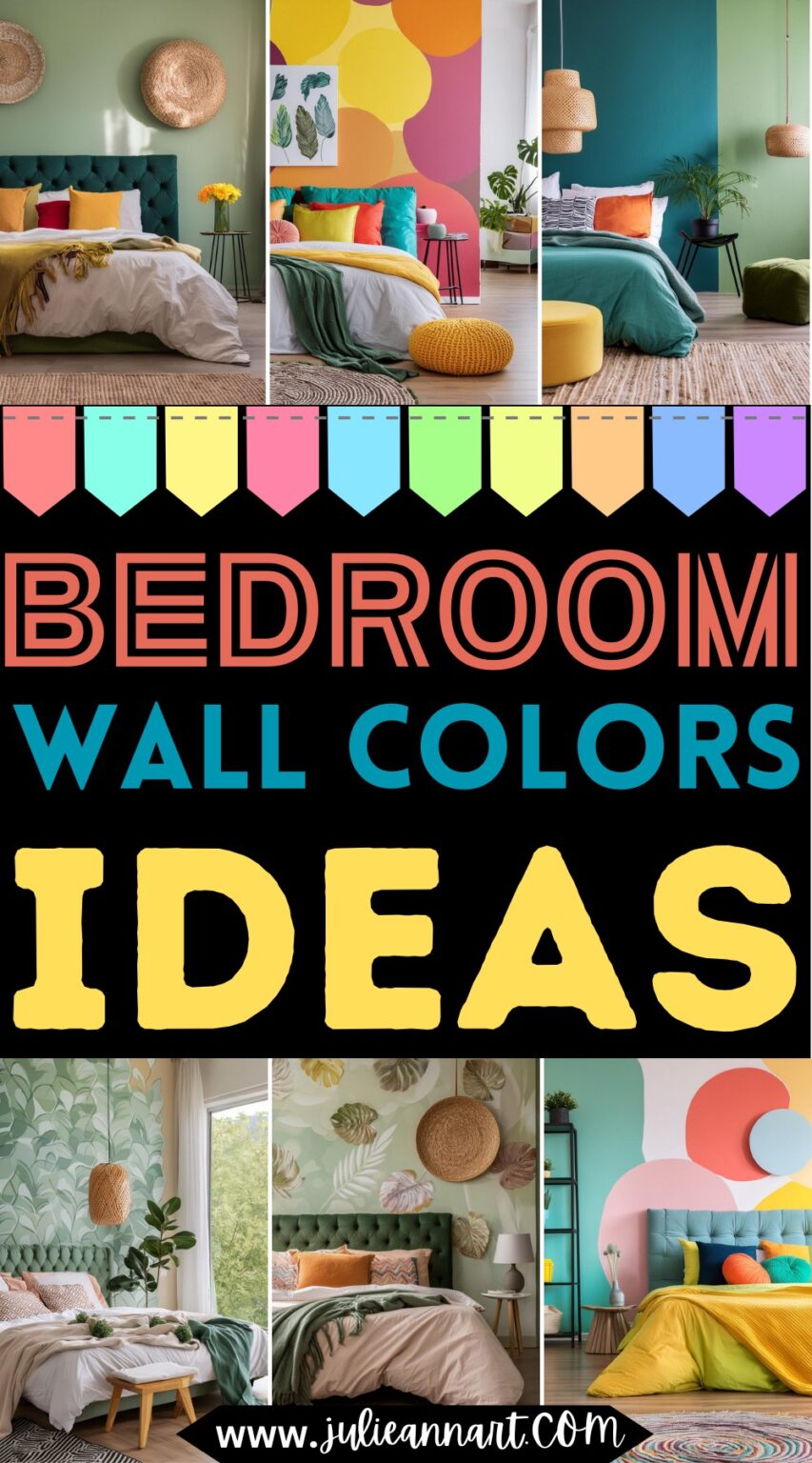 Best Bedroom Wall Colors Ideas For Unique Stylization For 2024 - Julie Ann Art