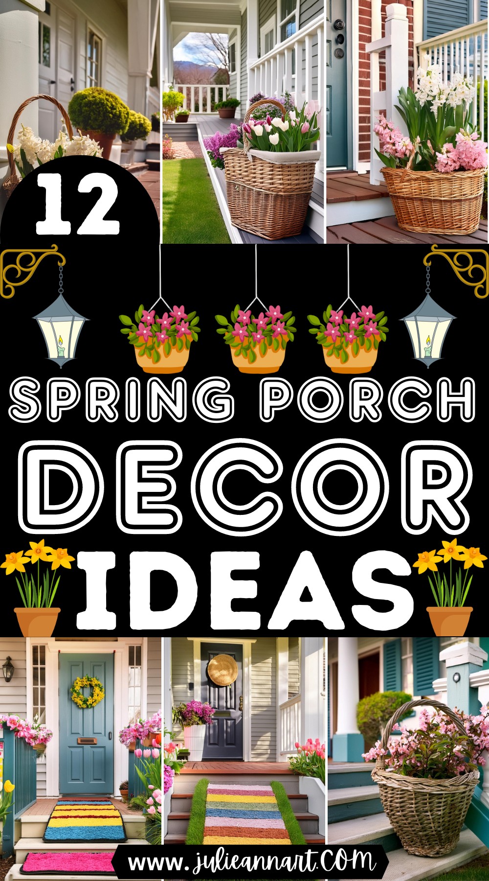 Best Fun Spring Porch Decor Ideas