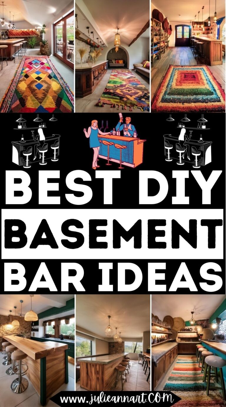 2024's Best DIY Basement Bar Ideas In Home For Decorations - Julie Ann Art