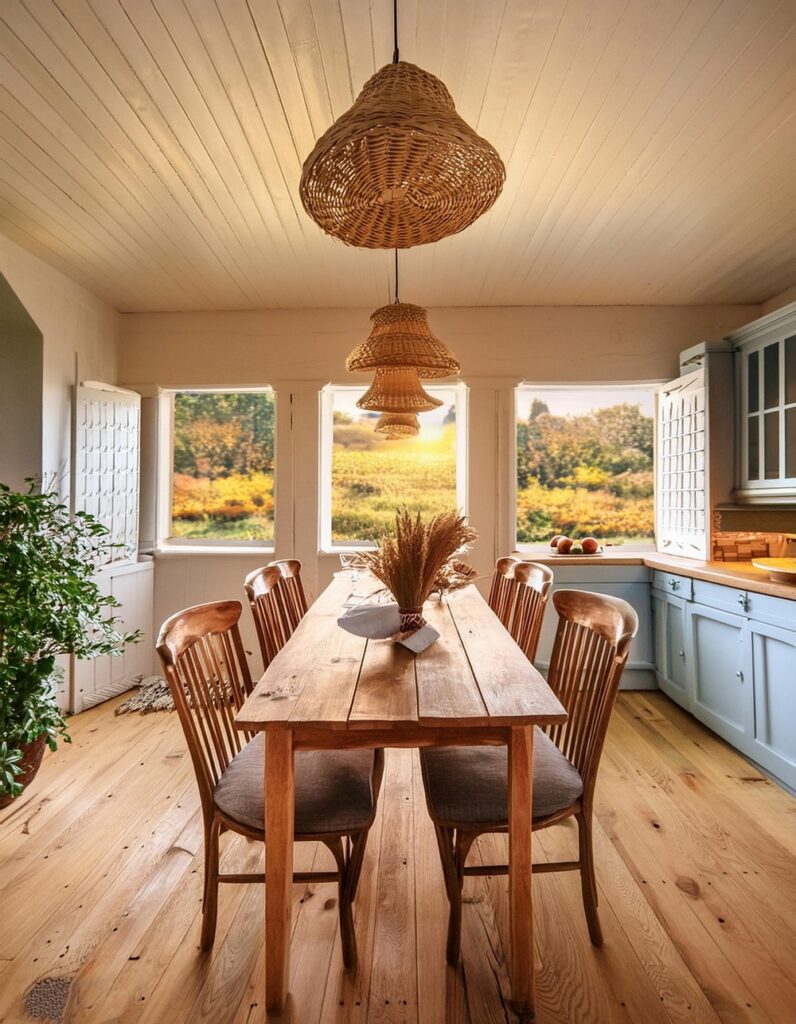 Farmhouse Dining Table and Chairs Ideas & Designs - Julie Ann Art