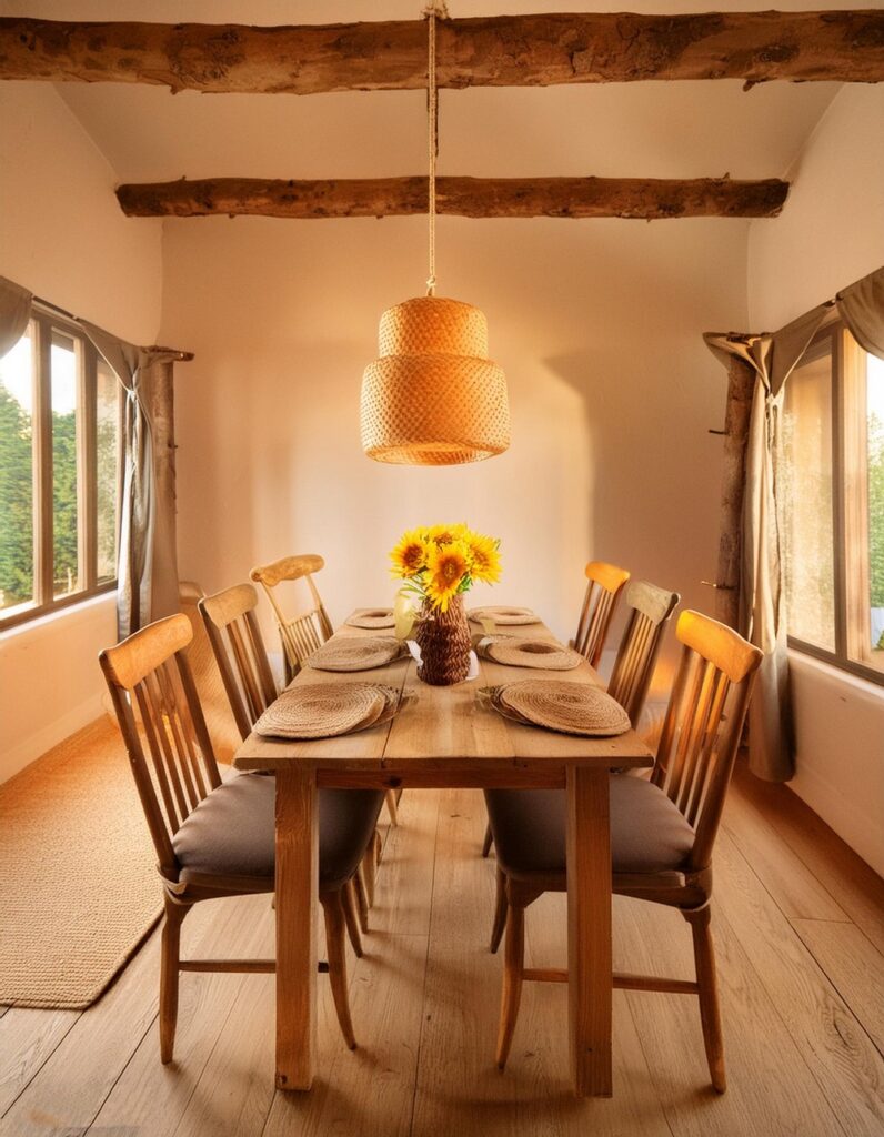 Farmhouse Dining Table and Chairs Ideas & Designs - Julie Ann Art