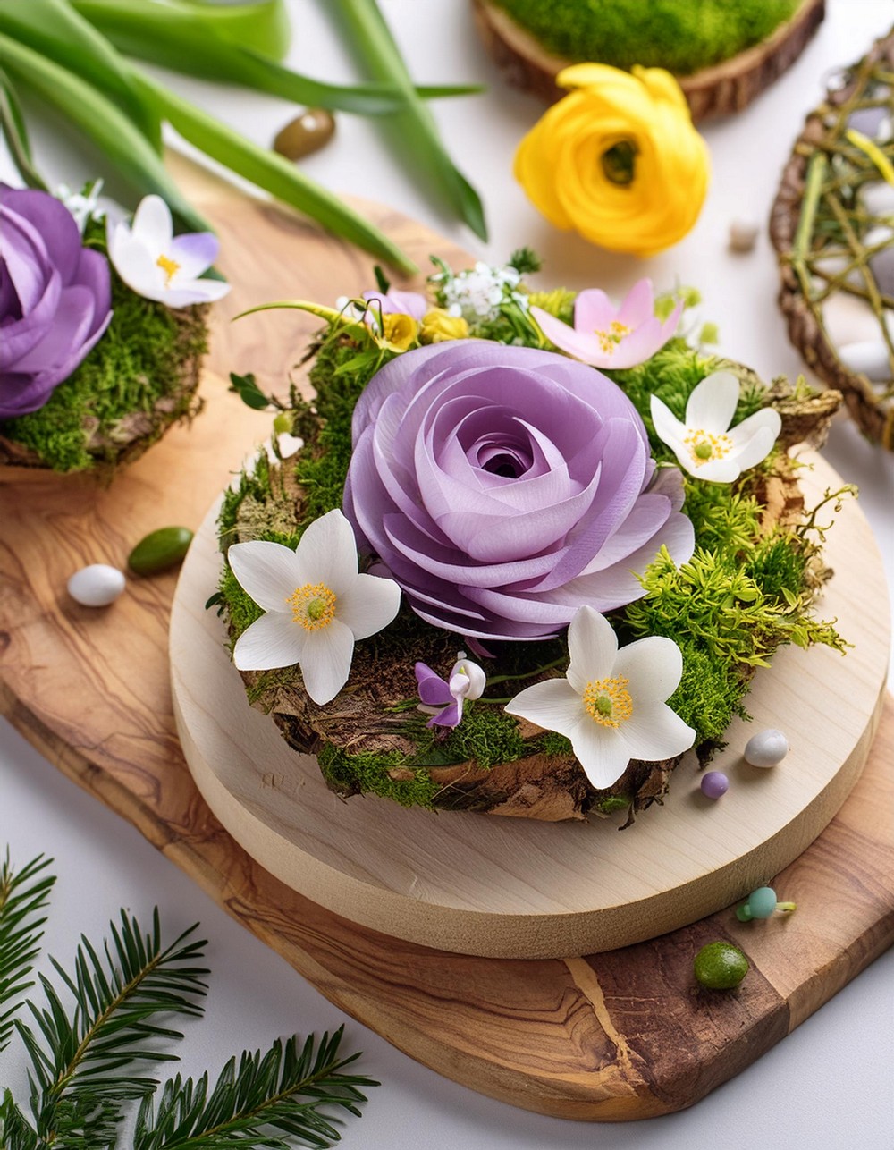Floral Arrangements by Creating a Focal Point