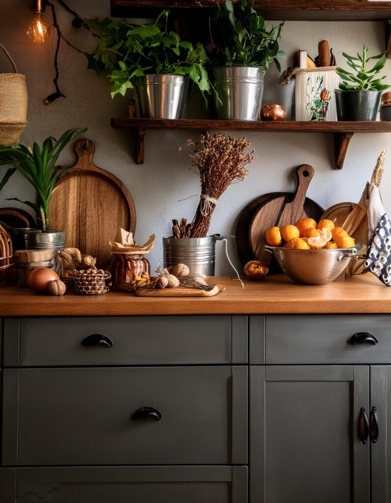 Kitchen Cabinet Decor Ideas With Fun Lighting Options - Julie Ann Art