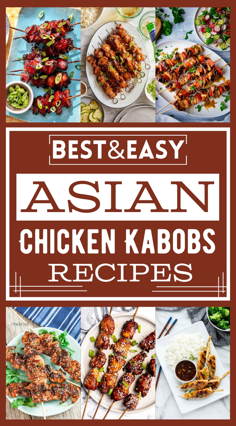 Asian Chicken Kabobs Recipes