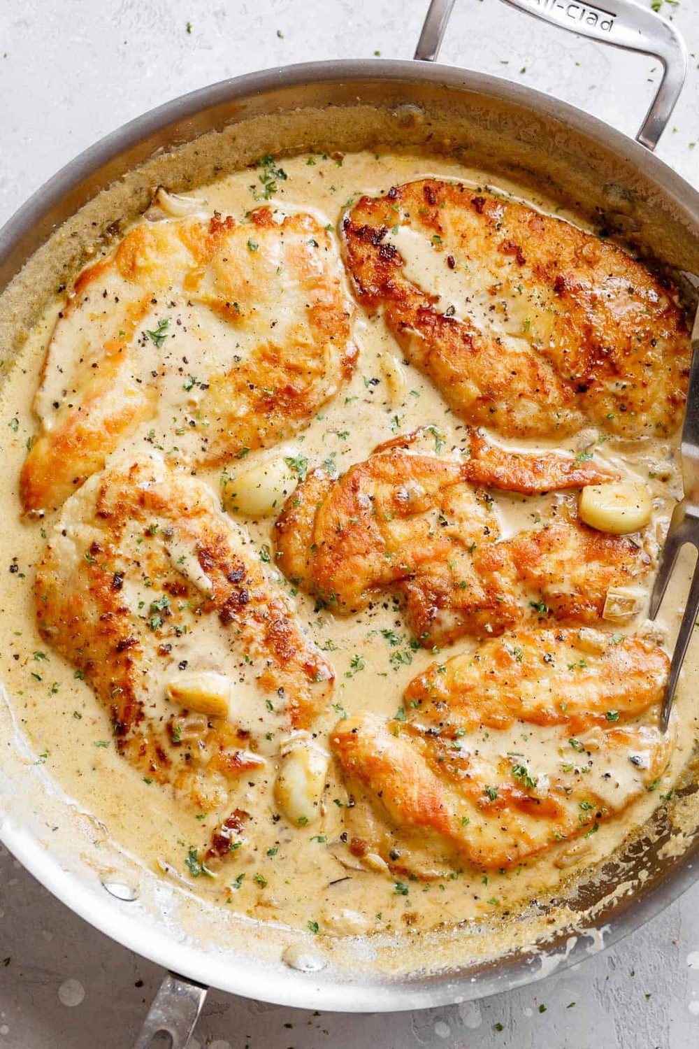 Creamy Garlic Chicken Breasts