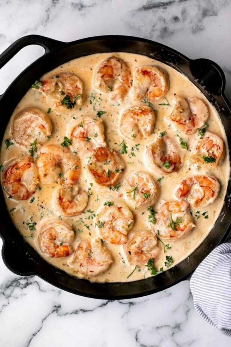 Creamy Garlic Shrimp