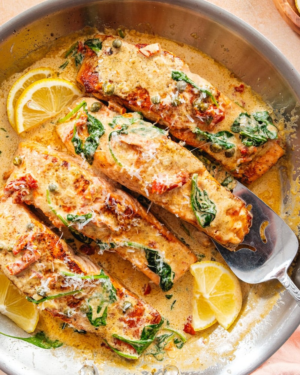 Creamy Tuscan Salmon