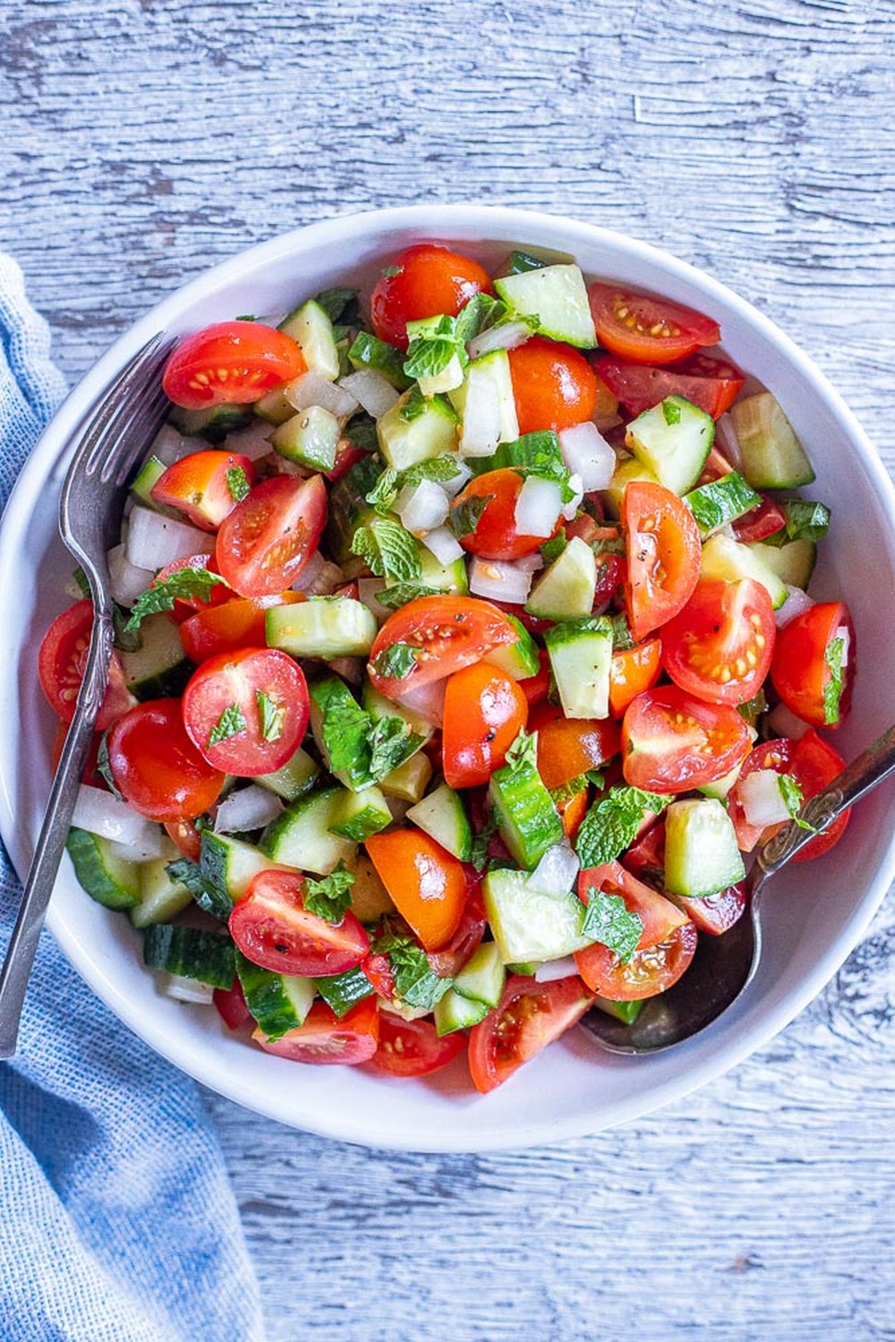 Cucumber Tomato Salad