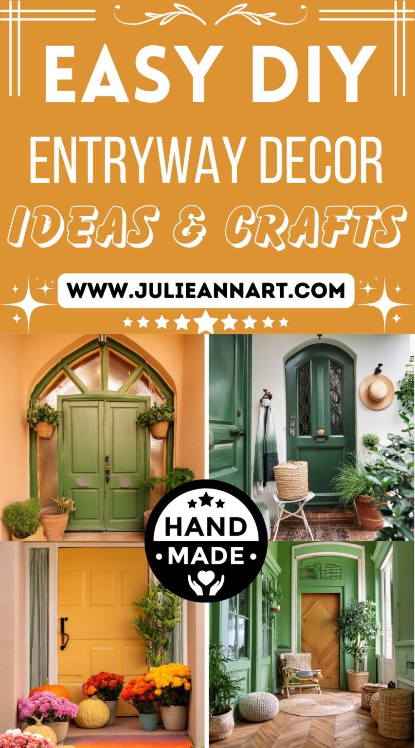 Easy Entryway Decor Ideas To Stylize Your Home - Julie Ann Art