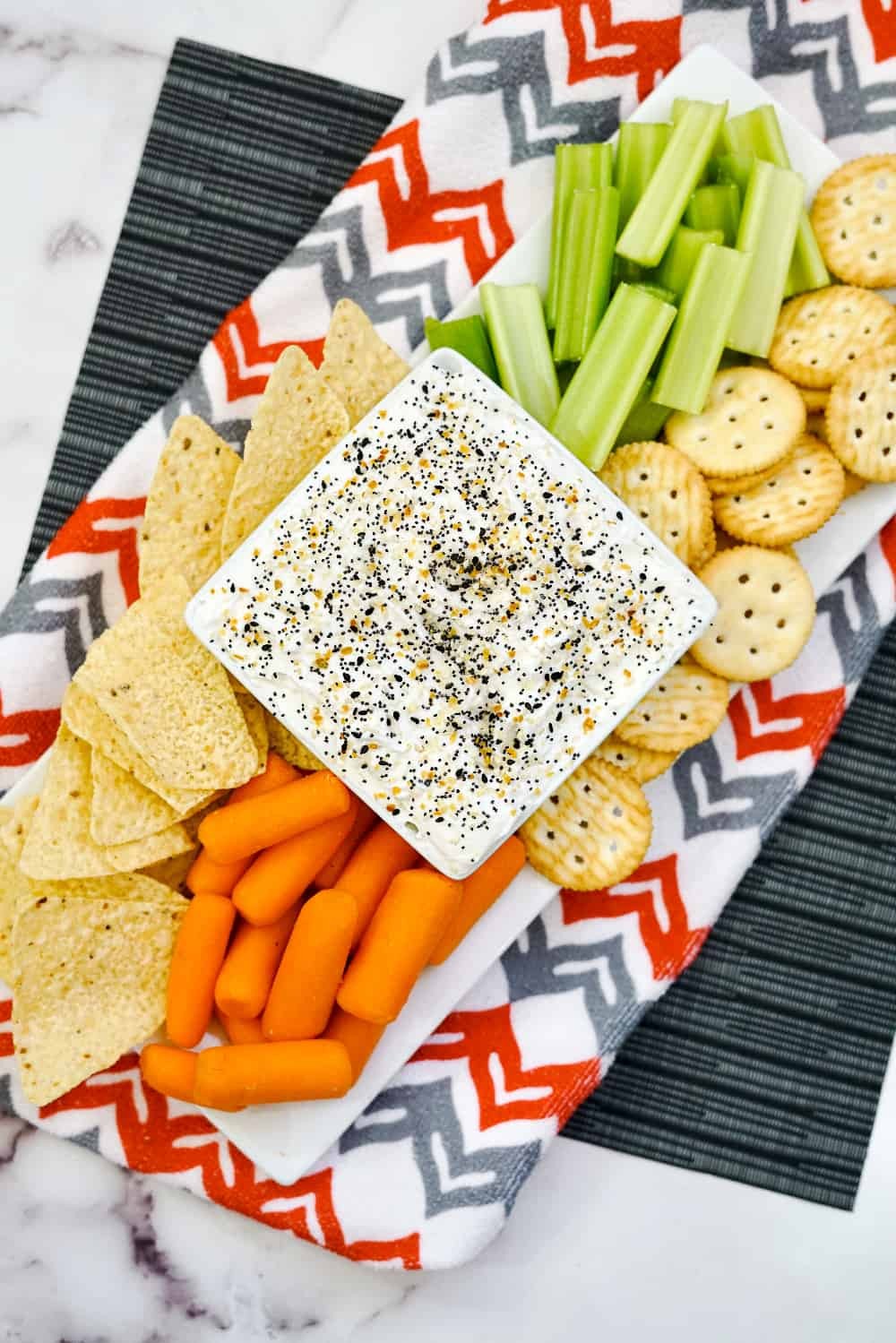 Easy Everything Bagel Cream Cheese Peppers