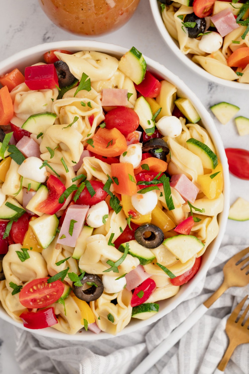 Easy Tortellini Pasta Salad