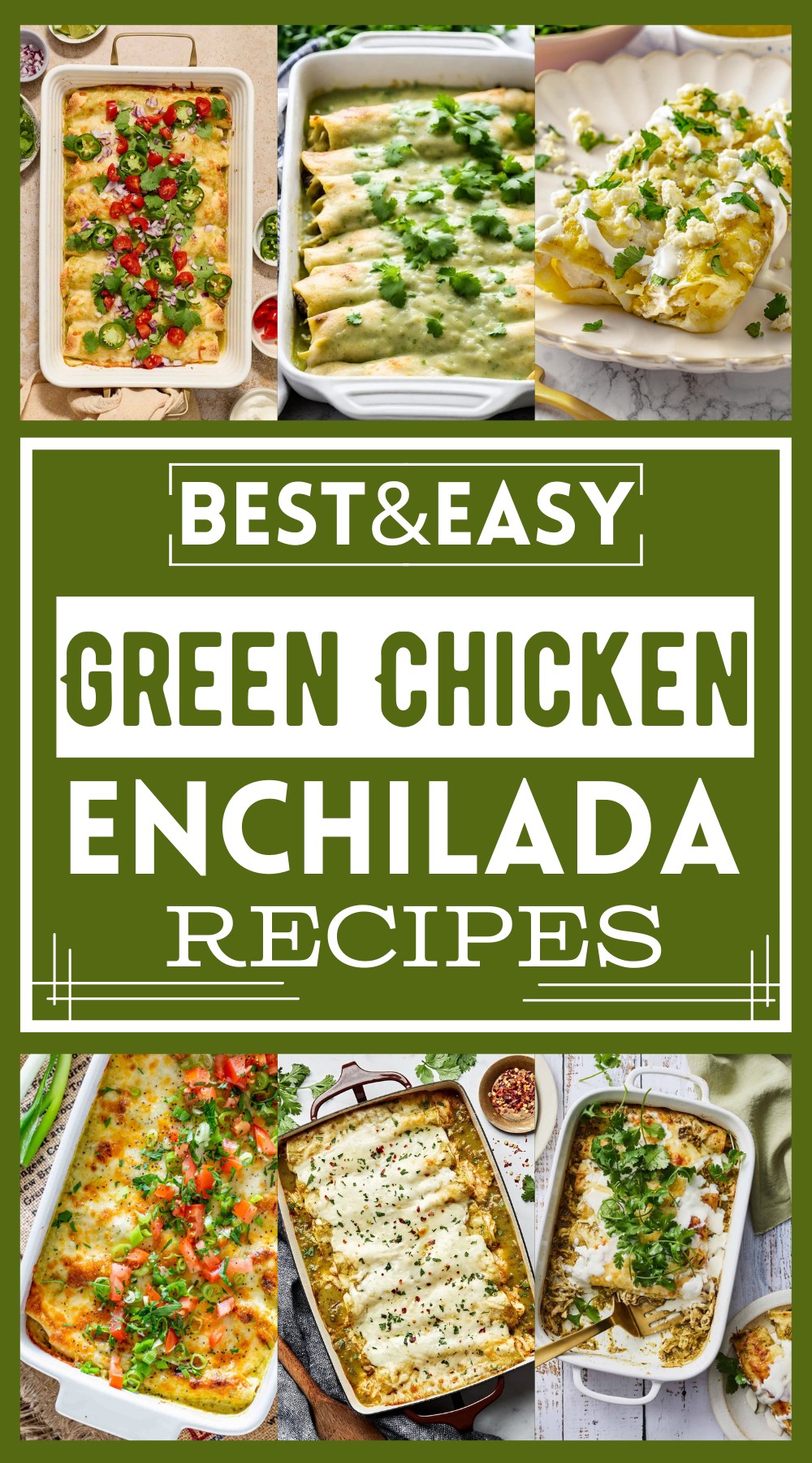 Green Chicken Enchilada Recipes